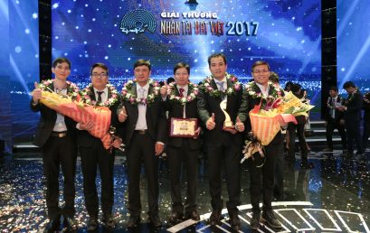 VNU University of Engineering and Technology won the second prize at the Vietnam Talent Award 2017