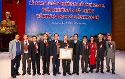 Lễ trao giải thưởng Nhà nước, giải thưởng Hồ Chí Minh về KH&CN năm 2016