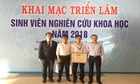 02 nhóm sinh viên Trường ĐHCN đạt giải thưởng “Sinh viên nghiên cứu khoa học” của Bộ GD& ĐT năm 2018