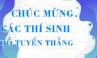 Chúc mừng 258 thí sinh đã trúng tuyển thẳng vào Trường Đại học Công nghệ