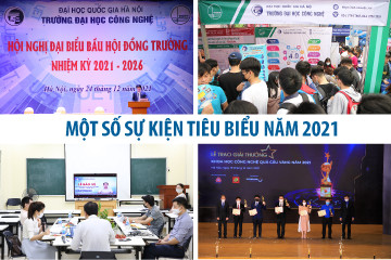 UET: Một số sự kiện tiêu biểu Năm 2021