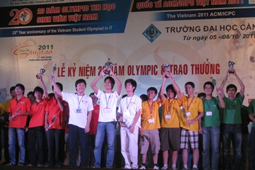 Trường Đại học Công nghệ: Vô địch kỳ thi ACM/ICPC năm 2011