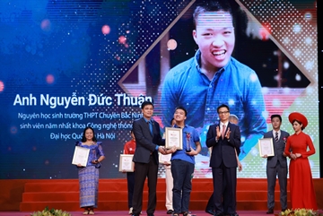 Vinh quang Việt Nam 2022 gọi tên Nguyễn Đức Thuận, sinh viên ngành Công nghệ thông tin (Trường ĐH Công nghệ – ĐHQGHN)