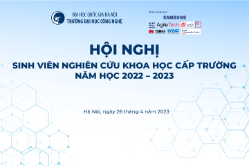 34 công trình tham dự Hội nghị sinh viên nghiên cứu khoa học Trường Đại học Công nghệ năm 2023