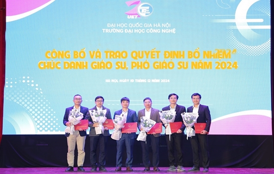 Chúc mừng 06 nhà giáo được công nhận đạt chuẩn chức danh giáo sư và phó giáo sư năm 2024