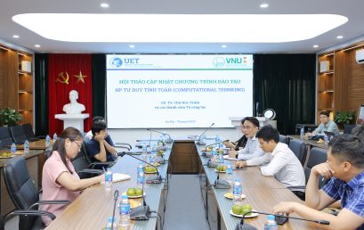 Hội thảo “Cập nhật các chương trình đào tạo: Học phần Computational Thinking”